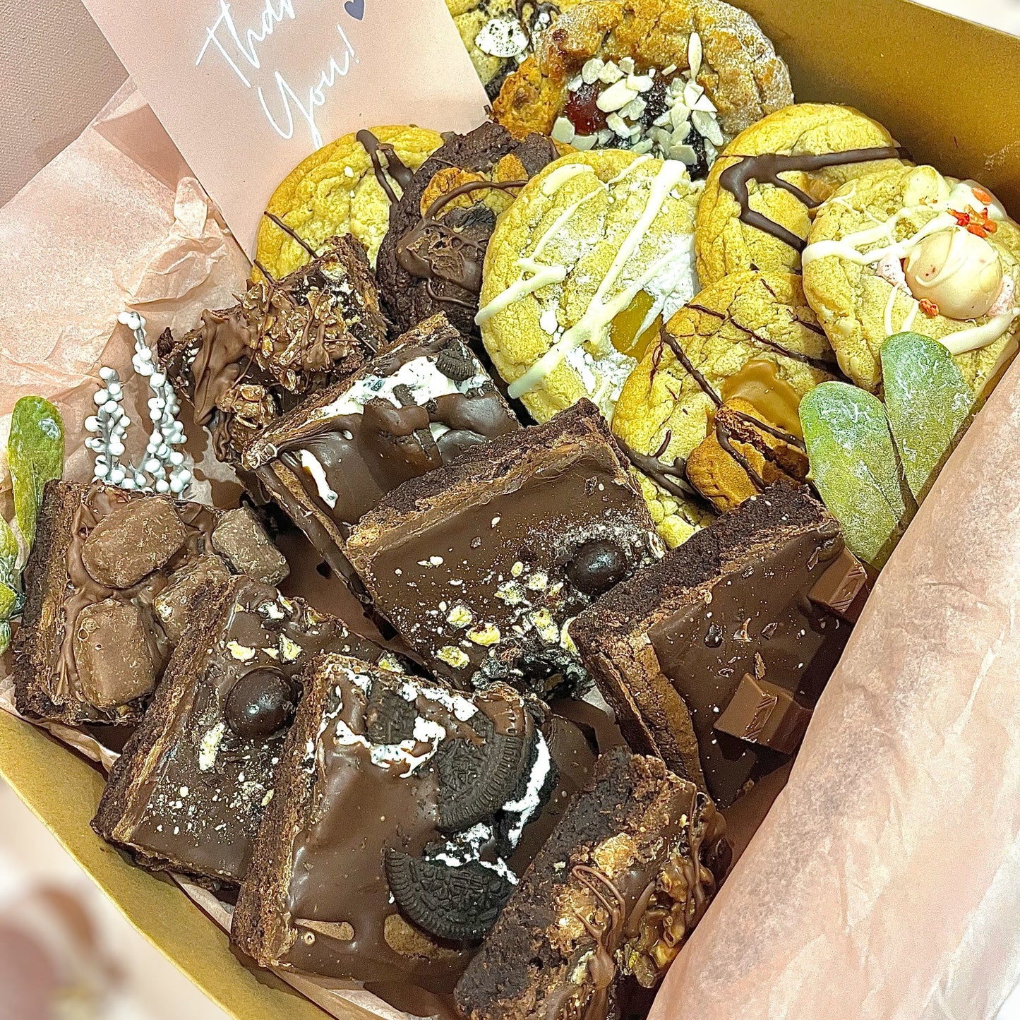 I want it All - Cookie and Brownie Treat Box